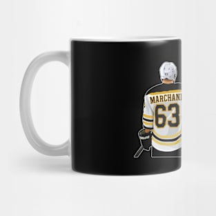 Marchand #63 Pastrnak #88 In Games Mug